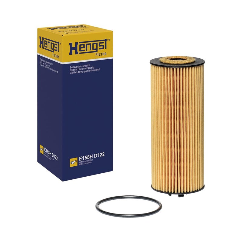 Hengst E155H D122 Oil Filter - Image 1